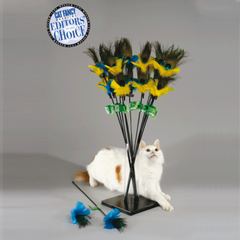 Vee Toys – טיזר לחתולים PeacockFeather