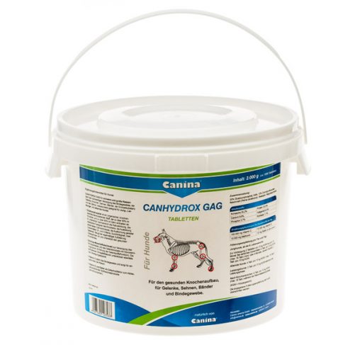 Canina Canhydrox GAG - תוסף מסייע ליציבות ולתנועה של הכלב