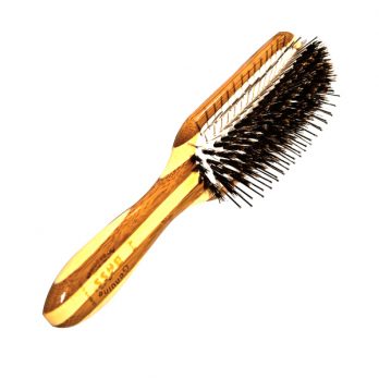 Bass – מברשת 100% שיער חזיר בוגר ופינים מלבנית