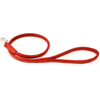 Show Tech – רצועה לקולר – עור בורדו