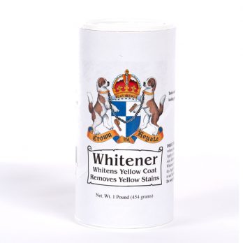 Crown Royale – אבקה להכנת מלבין לפרוות לבנות להסרת כתמים Whitener