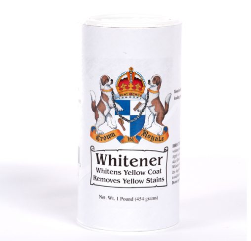 Crown Royale - אבקה להכנת מלבין לפרוות לבנות להסרת כתמים Whitener