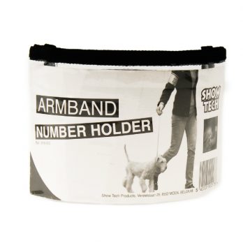Show Tech – רצועת זרוע עם כיס למספר מציג לתערוכות כלבים