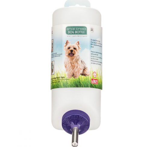 LixIt - בקבוקי שתיה לכלבי טוי וכלבים קטנים לתליה על כלוב או רשת