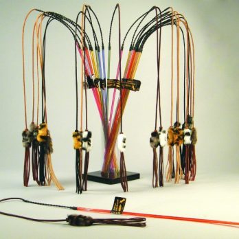 Vee Toys – טיזר לחתולים PURRfect LeatherBouncer