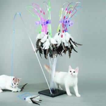 Vee Toys – טיזר לחתולים PURRfect Feather