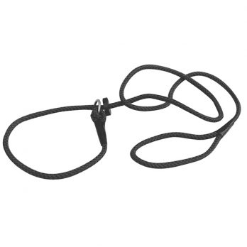 Show Tech – רצועת הולכה חנק מתכוונן ניילון עגול – שחור