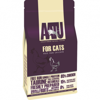 AATU – מזון לחתולים – תרנגולי חופש
