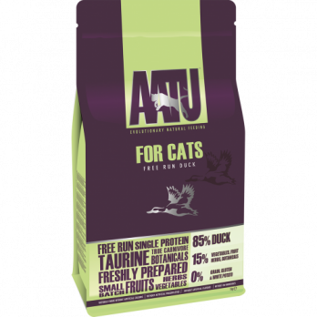 AATU – מזון לחתולים – ברווזי חופש FREE RUN DUCK 3kg