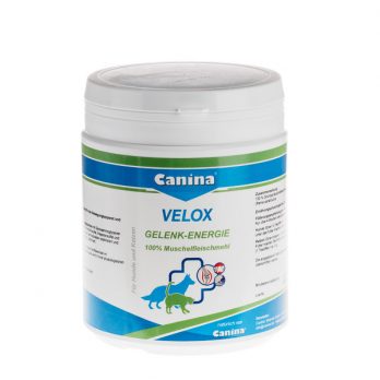 Canina Velox – תוסף להגנה על מפרקים ושנייים למאכילי BARF
