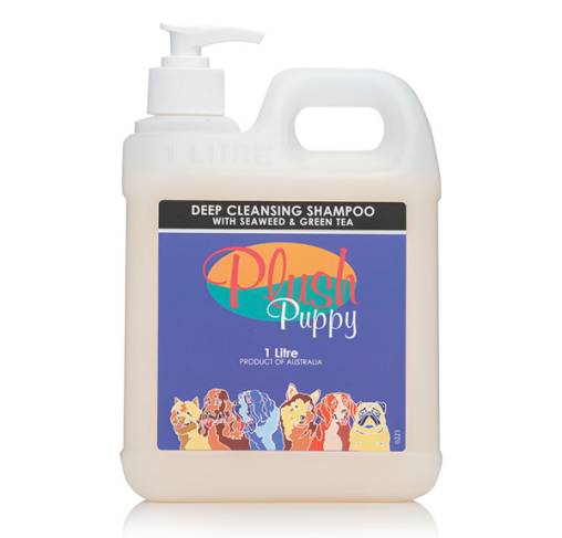 Plush Puppy - שמפו לניקוי עמוק עם אצות ים ותה ירוק Deep Cleansing Shampoo Clarifying Shampoo