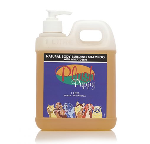 Plush Puppy - שמפו טבעי לעובי ונפח המכיל נבטי חיטה Natural Body Building Shampoo - Volume Increasing