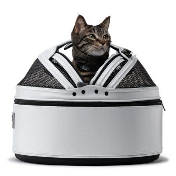 Sleepypod – מיטה / מנשא / מושב רכב לכלבים וחתולים – לבן