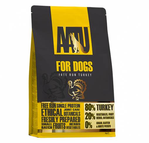 AATU – מזון לכלבים – תרנגולות הודו חופש FREE RUN TURKEY
