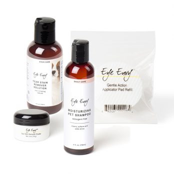 Eye Envy – סט קומבו להסרת כתמי דמעות לכלבים (שתי אופציות בחירה)