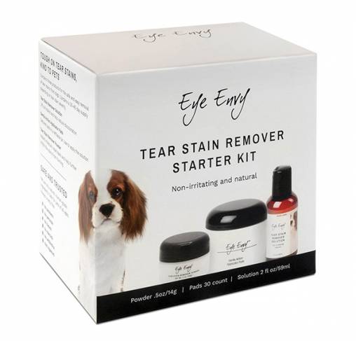 Eye Envy - סט סטרטר להסרת כתמי דמעות לכלבים Dog Tear Stain Remover Starter Kit