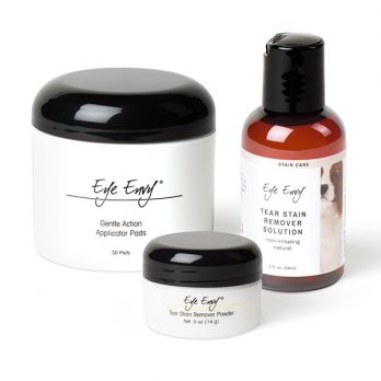 Eye Envy – סט סטרטר להסרת כתמי דמעות לכלבים