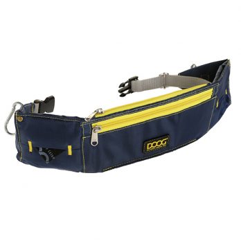 DOOG – פאוץ’ הולכה כחול כהה וצהוב – WALKIE BELT – NAVY & YELLOW