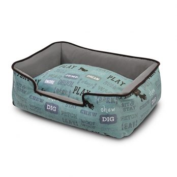 P.L.A.Y – מיטה טרקלין חיי כלב / תכלת LOUNGE BED – DOG’S LIFE – LIGHT BLUE
