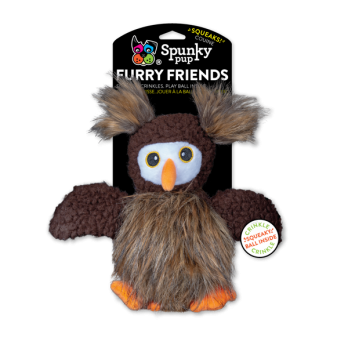 Spunky Pup – בובת צעצוע Owl Furry Friends
