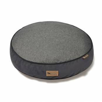 P.L.A.Y – מיטה עגולה אפורה ROUND BED – Houndstooth – Shadow Gray