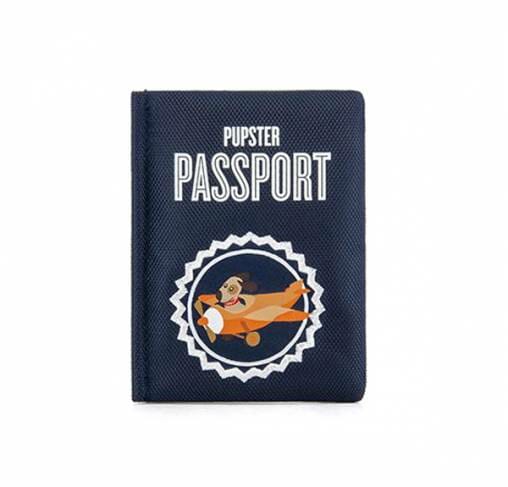 Pet Play - צעצוע בד בצורת דרכון - ECO Play Globetrotter Collection Passport