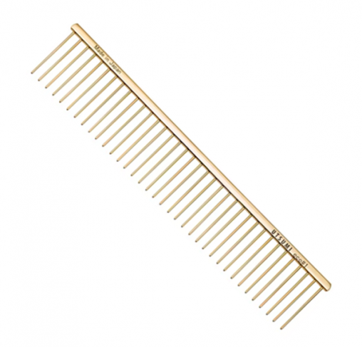 UTSUMI - מסרק 25 ס"מ שיניים באורך 4 ס"מ - Eco #1 - זהב