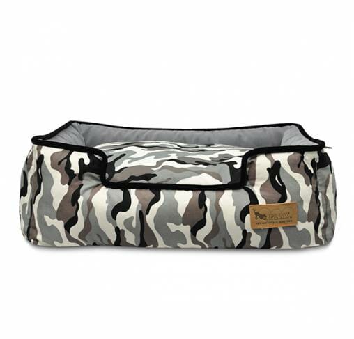 P.L.A.Y – מיטה טרקלין צבעי הסוואה לבן LOUNGE BED – CAMOUFLAGE – WHITE