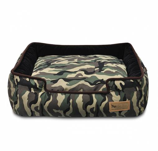 P.L.A.Y – מיטה טרקלין צבעי הסוואה ירוק LOUNGE BED – CAMOUFLAGE – GREEN