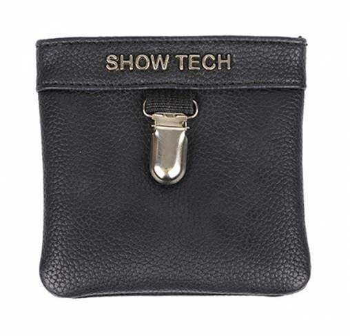 SHOW TECH - פאוץ חטיפים + קליפס למספר מציג Leather Treat Pouch