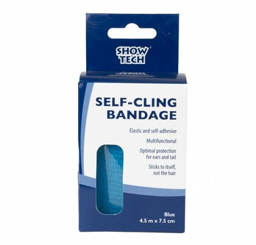 SHOW TECH - תחבושת נצמדת כחול 7.5X4.5 ס"מ Self-Cling Bandage