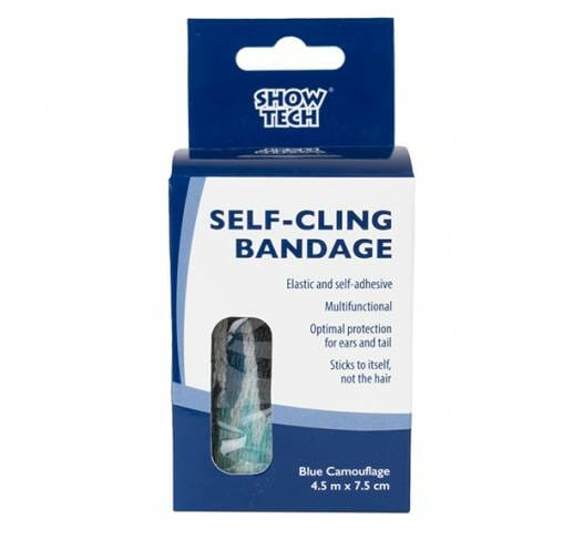 SHOW TECH - תחבושת נצמדת צבעי הסוואה כחול 7.5X4.5 ס"מ Self-Cling Bandage
