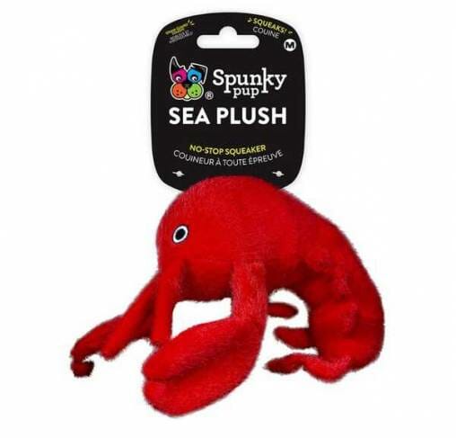 Spunky Pup - צעצוע קטיפתי לובסטר SEA PLUSH LOBSTER - M