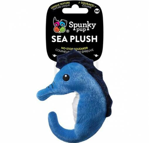 Spunky Pup - צעצוע קטיפתי סוסון ים SEA PLUSH SEAHORSE - M
