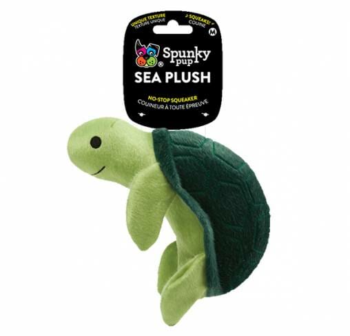 Spunky Pup - צעצוע קטיפתי צב SEA PLUSH TURTLE - S