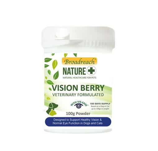 +Broadreach Nature - תוסף מזון אבקה לתמיכה בבריאות העין והראייה Vision Berry