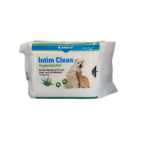 Canina Intim Clean- Hygienic wipes - מגבונים היגייניים לניקוי אינטימי