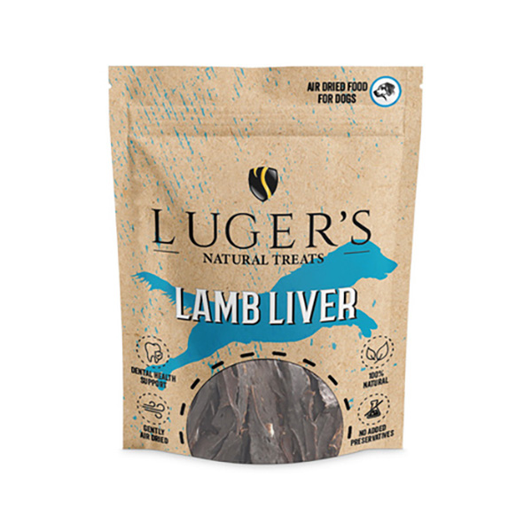 Luger's Natural Treats Lamb Liver Dog Treat 150g