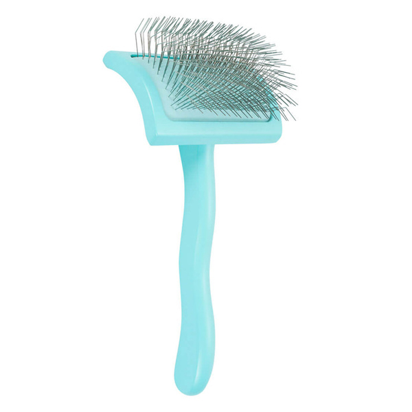 Chris Home Care Big G Teal Slicker Brush MEDIUM