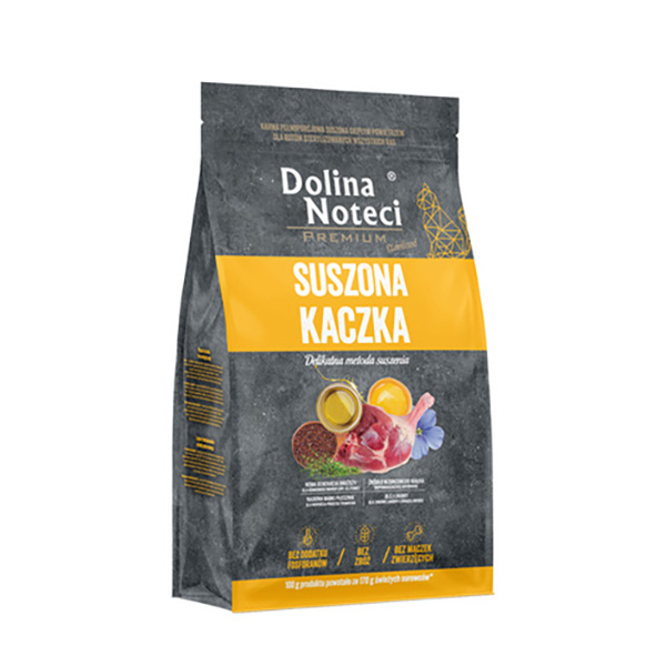 Dolina Noteci Premium Dried Cat Food after sterilization, duck, 2 kg
