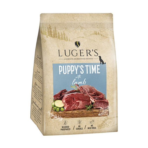 Luger's Puppy's Time dried dog food for puppies with Lamb 3 kg