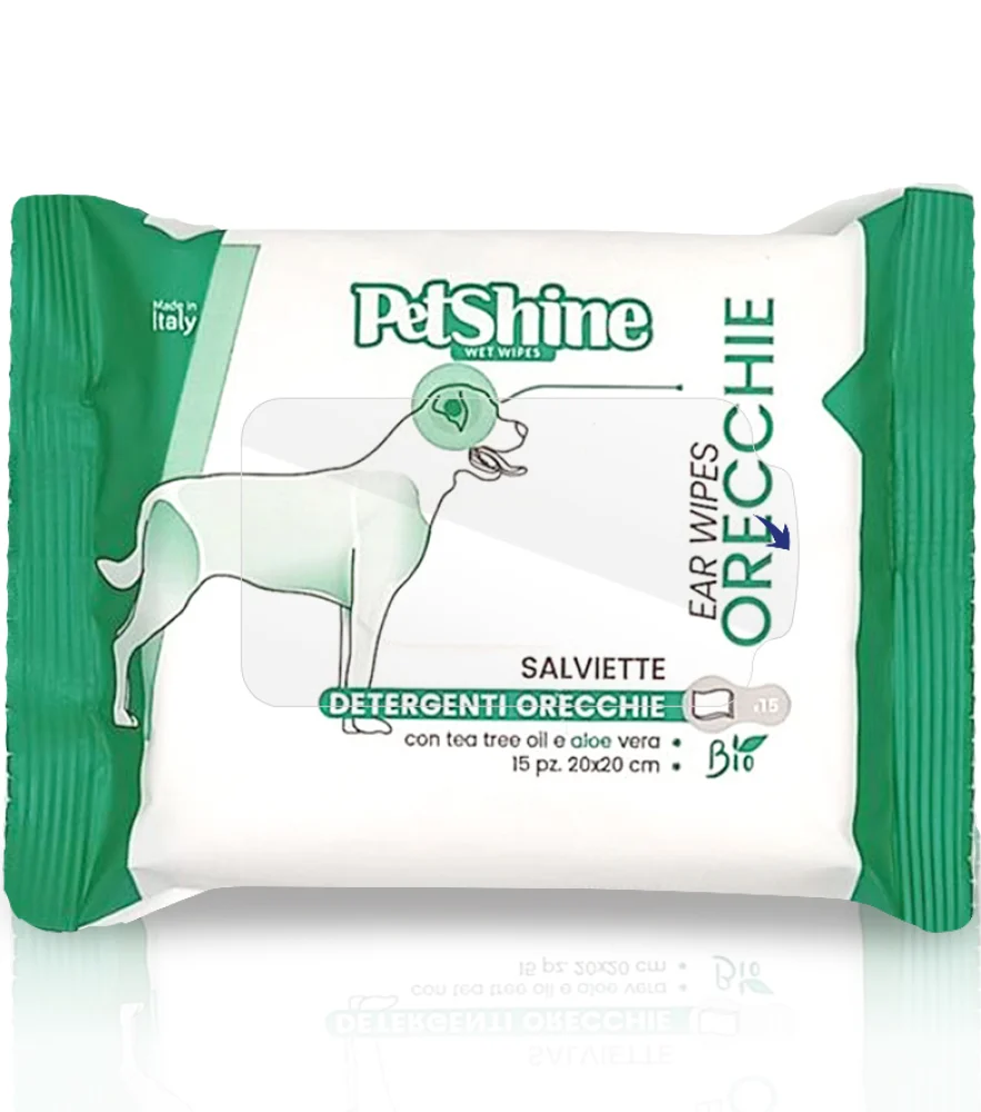 PetShine Ears - Pocket-Sized Cleaning Wipes