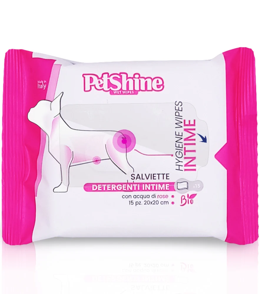 PetShine Pocket-Sized Intimate Cleansing Wipes